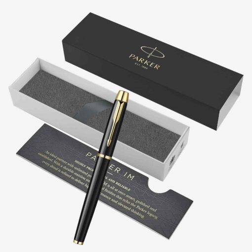 Bút dạ bi Parker IM Black Lacquer GT RP S0856360_IE