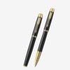Bút dạ bi Parker IM Black Lacquer GT Rollerball Pen S0856360