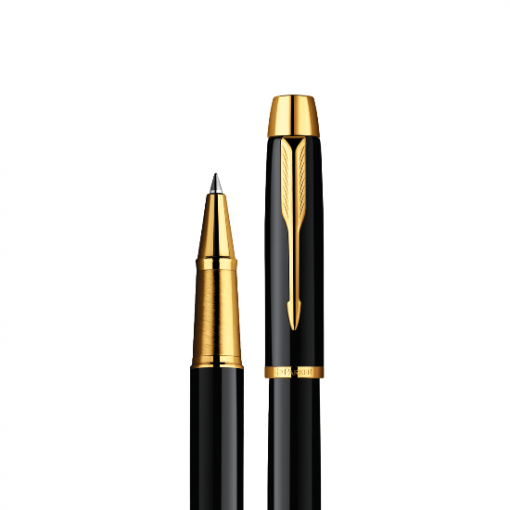 Đánh giá BÚT DẠ BI PARKER IM BLACK cài vàng PK62