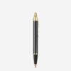 Bút bi bấm Parker IM Black Lacquer GT Ballpoint Pen S0856440