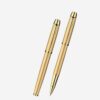 Bút Parker IM Metal Brushed Metal Gold GT RP S0811700-PK207