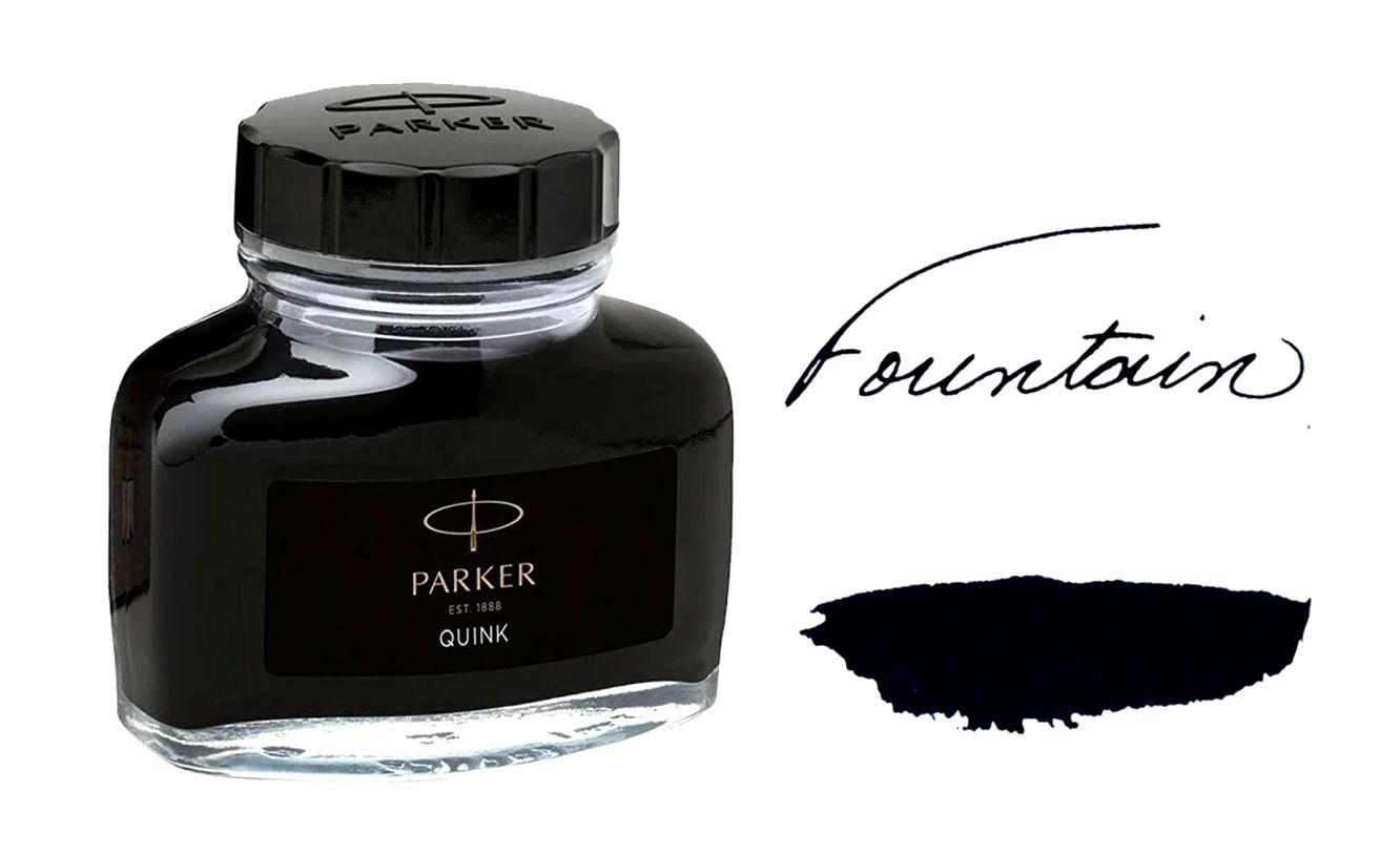 Lọ mực bút Parker màu đen 57ml 1950375 ở Pen Store Việt Nam.