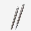 Parker IM Gun Metal CT Rollerball Pen S0856410-S0800120-1750422-PK216