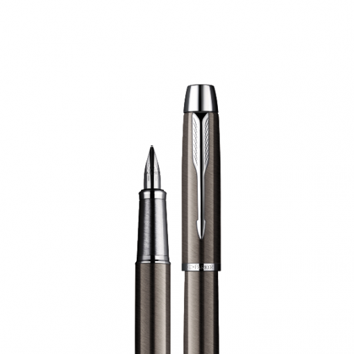 Nét hiện đại của cây viết máy Parker IM Stainless Steel CT FP chính hãng