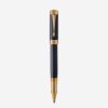 Bút dạ bi Parker Duofold Prestige Blue Chevron GT Rollerball Pen 1931374