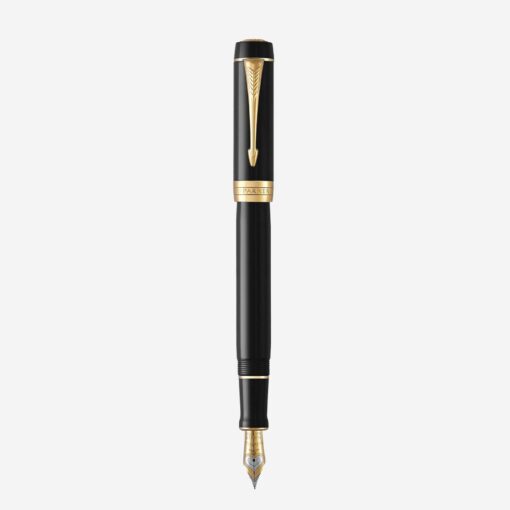 Bút máy Parker Duofold Classic Black GT International Fountain Pen 1931383