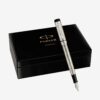 Parker Duofold Centennial Esparto Sterling Silver Fountain Pen S0691340