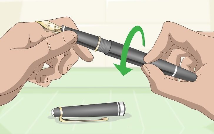 Hướng dẫn cách sử dụng ống mực viết Parker cho dòng bút máy Parker.