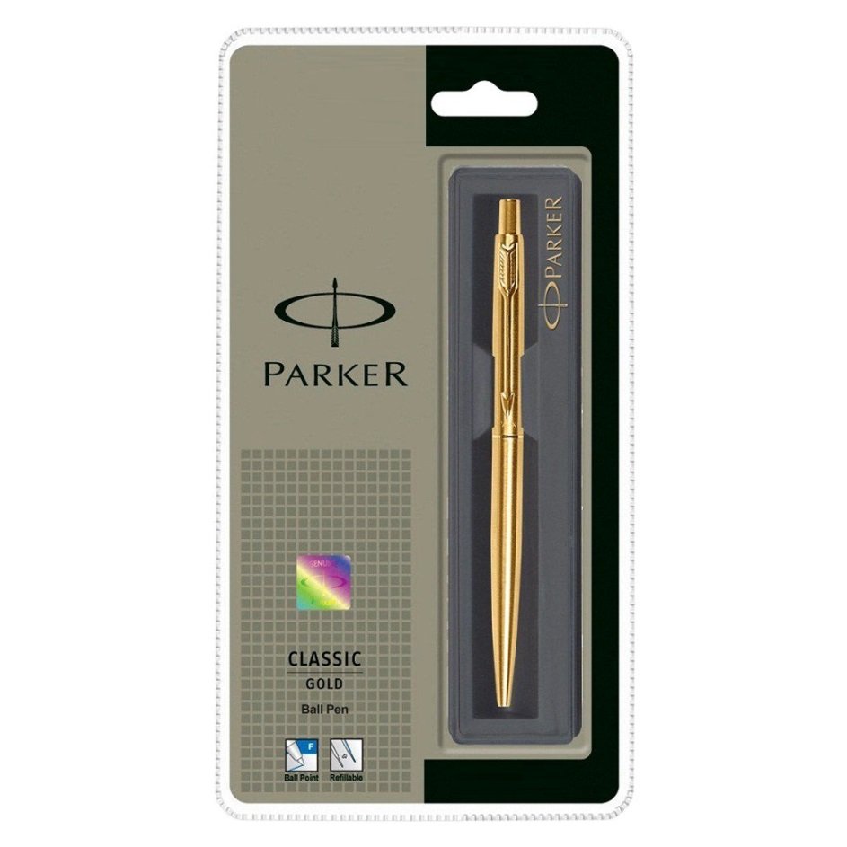 Bút ký Parker được đóng trong vỉ nhựa.