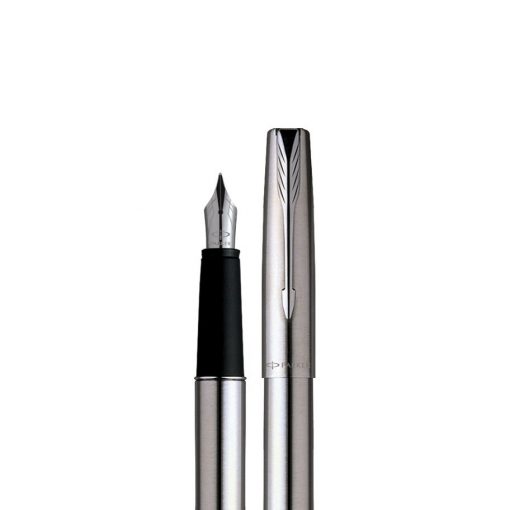 Đánh giá bút mực PARKER FRONTIER Stainless Steel CT FP