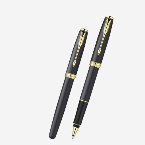 Bút dạ bi Parker Sonnet Matt Black GT Rollerball Pen S0817970