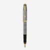 Bút Parker Sonnet Chiselled Silver GT Rollerball Pen S0808160