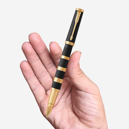 Đánh giá bút ký Parker Ingenuity 5th Rubber Metal Black GT Pen 1931442