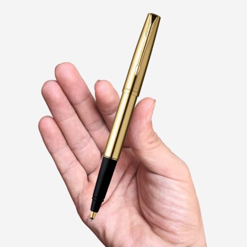 Đánh giá bút Parker Frontier Gold Stainless Steel GT RP PS1002012