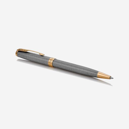 Parker Sonnet Ciselé Silver GT Ballpoint Pen 1931492