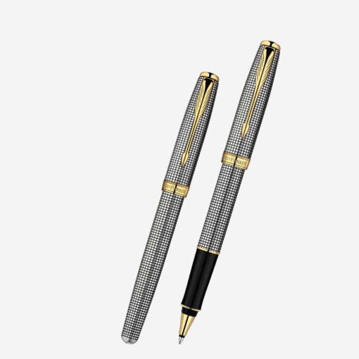 Parker Sonnet Sterling Silver Cisele GT Rollerball Pen S0808160