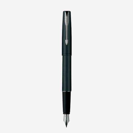 Viết máy Parker Frontier Matte Black Chrome Trim Fountain Pen PS1002043