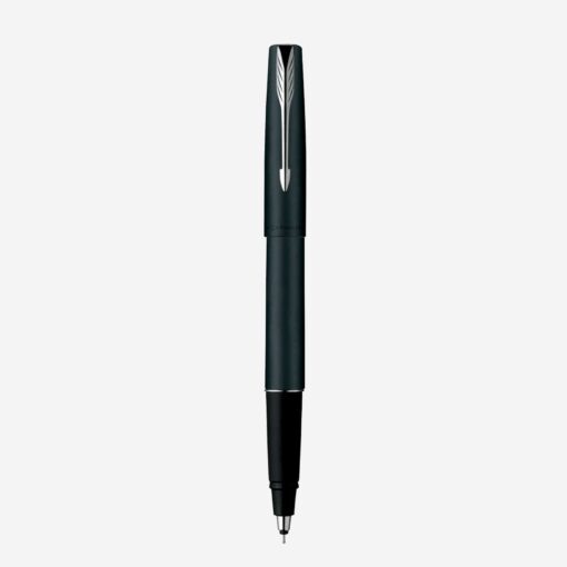 Viết Parker Frontier Matte Black Chrome Trim Rollerball Pen PS1002042
