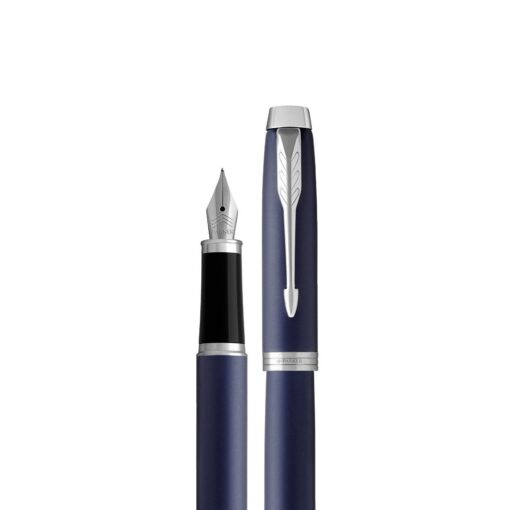 Đánh giá bút máy Parker IM Matte Blue CT FP 2017 màu xanh sơn mờ
