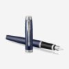 Parker IM Core Matte Blue CT Fountain Pen 1931647-1931654