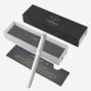Parker IM White Lacquer CT Fountain Pen 1931672-1931673