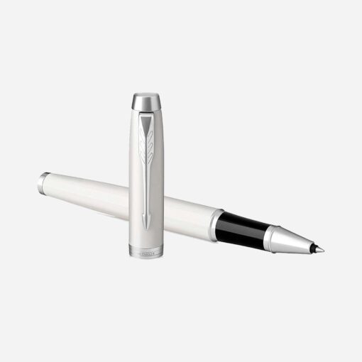 Parker IM White Lacquer CT Rollerball Pen 1931674