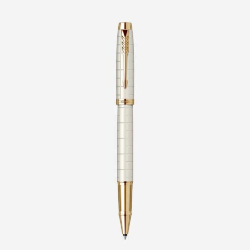 Bút Parker màu trắng Parker IM Premium X-Pearl Gold Trim TB 2143464