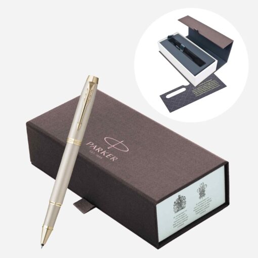 Parker IM Monochrome Champagne Rollerball Pen 2172955