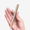 Parker IM Premium Warm Silver GT Rollerball Pen 1931686