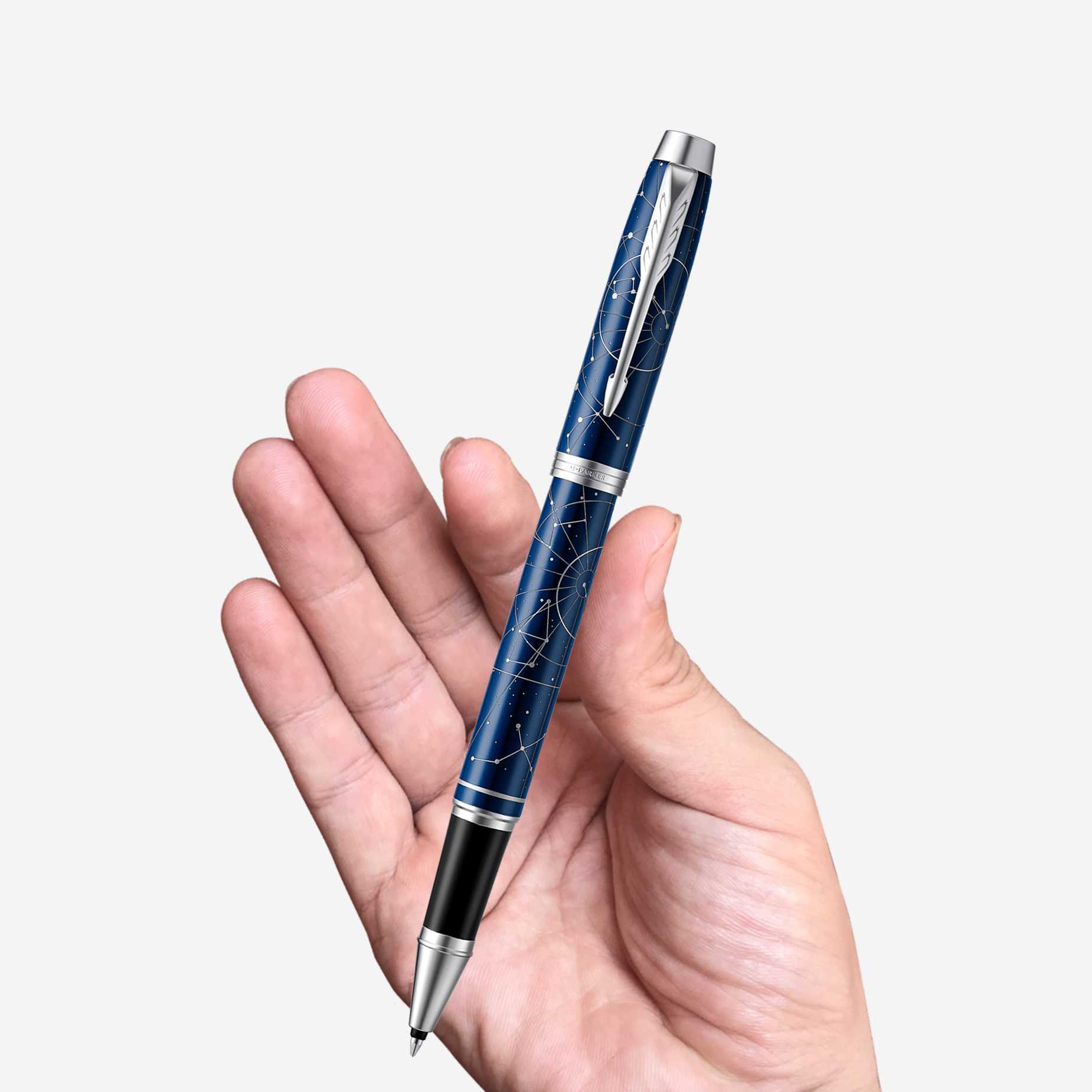 Review bút dạ bi Parker màu xanh mã 2074161.